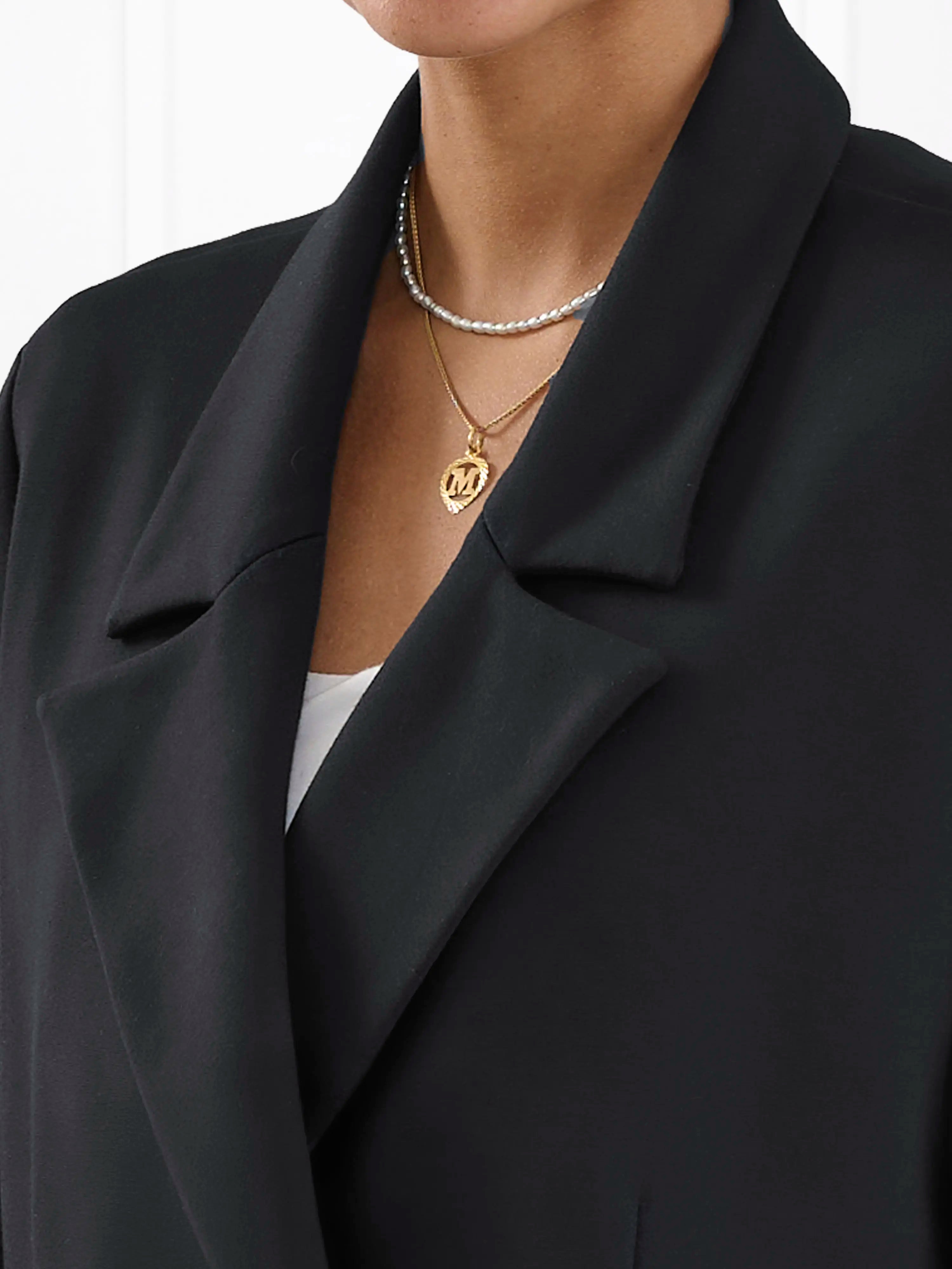Lesley relaxed tailored ponte jacket for women in Black 
