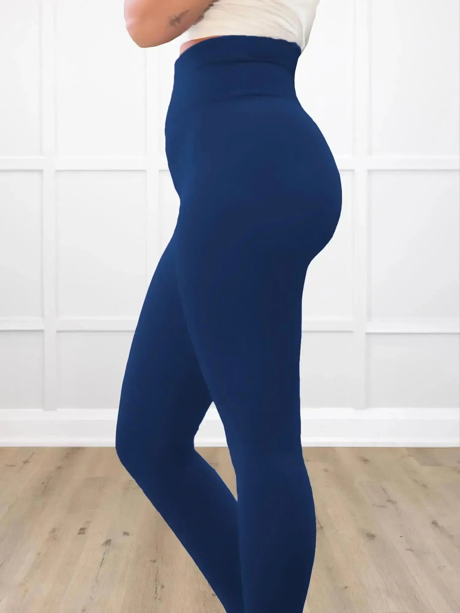 Lisa2 high waisted legging 00 in Marine blue 