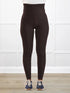 Lisa2 high waisted legging for women in Dark chocolate on model 8d92a791, size BB07 454c @8d92a791-bb07-454c-a5f5-854136074a91 