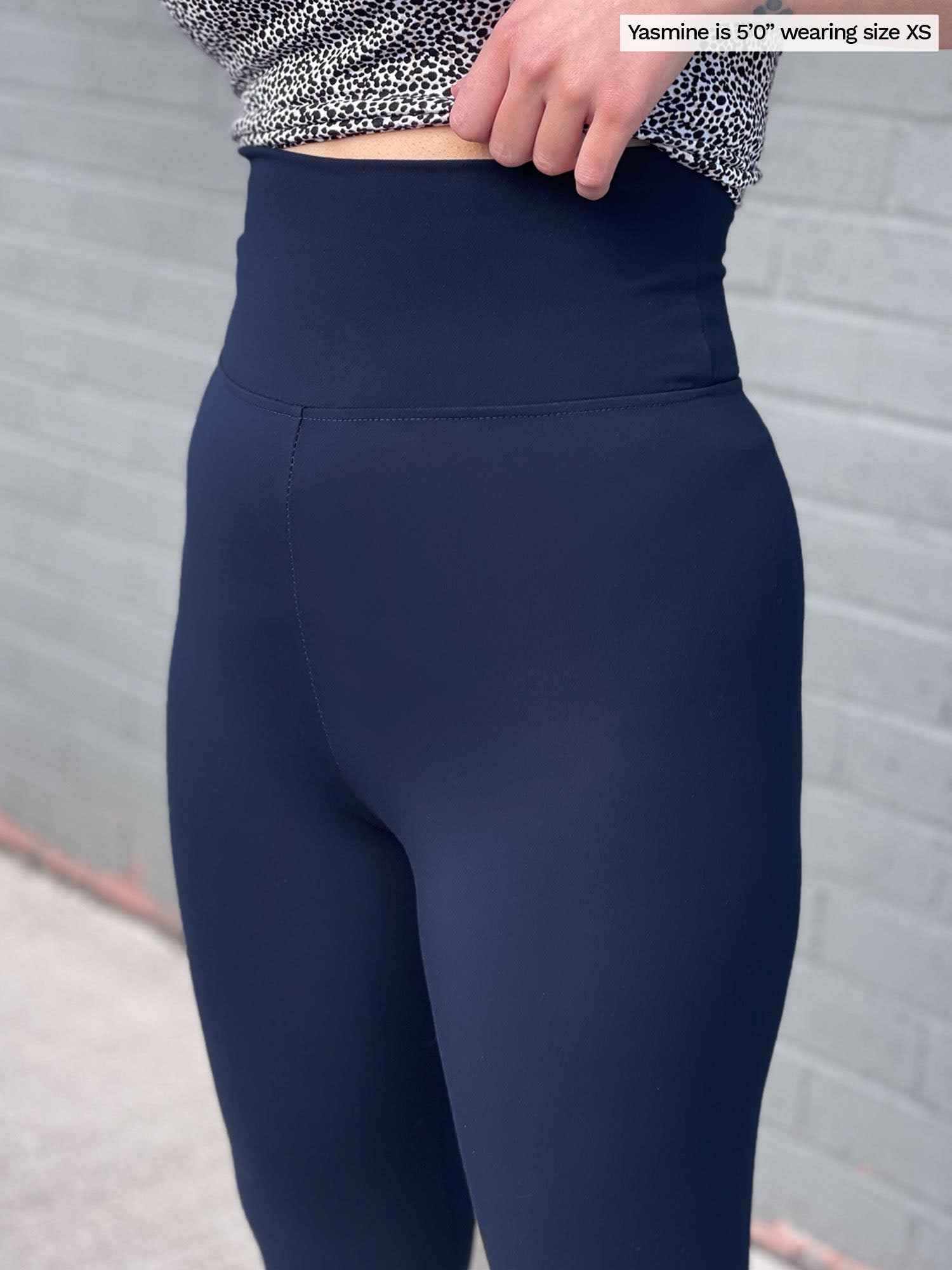 Lisa2 High-Waisted Capri Leggings, Sustainable Fashion