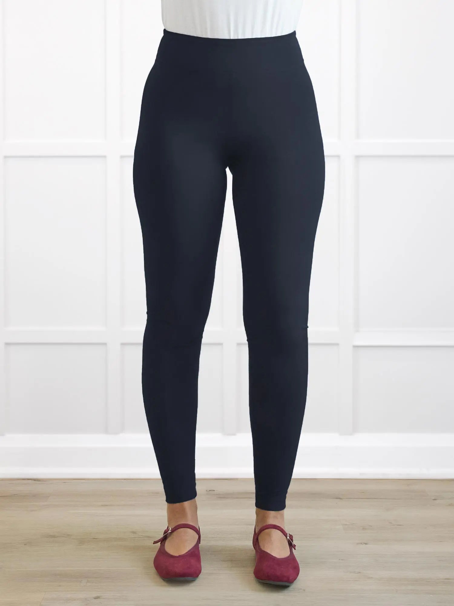 Lucy mid rise legging for women in Black 