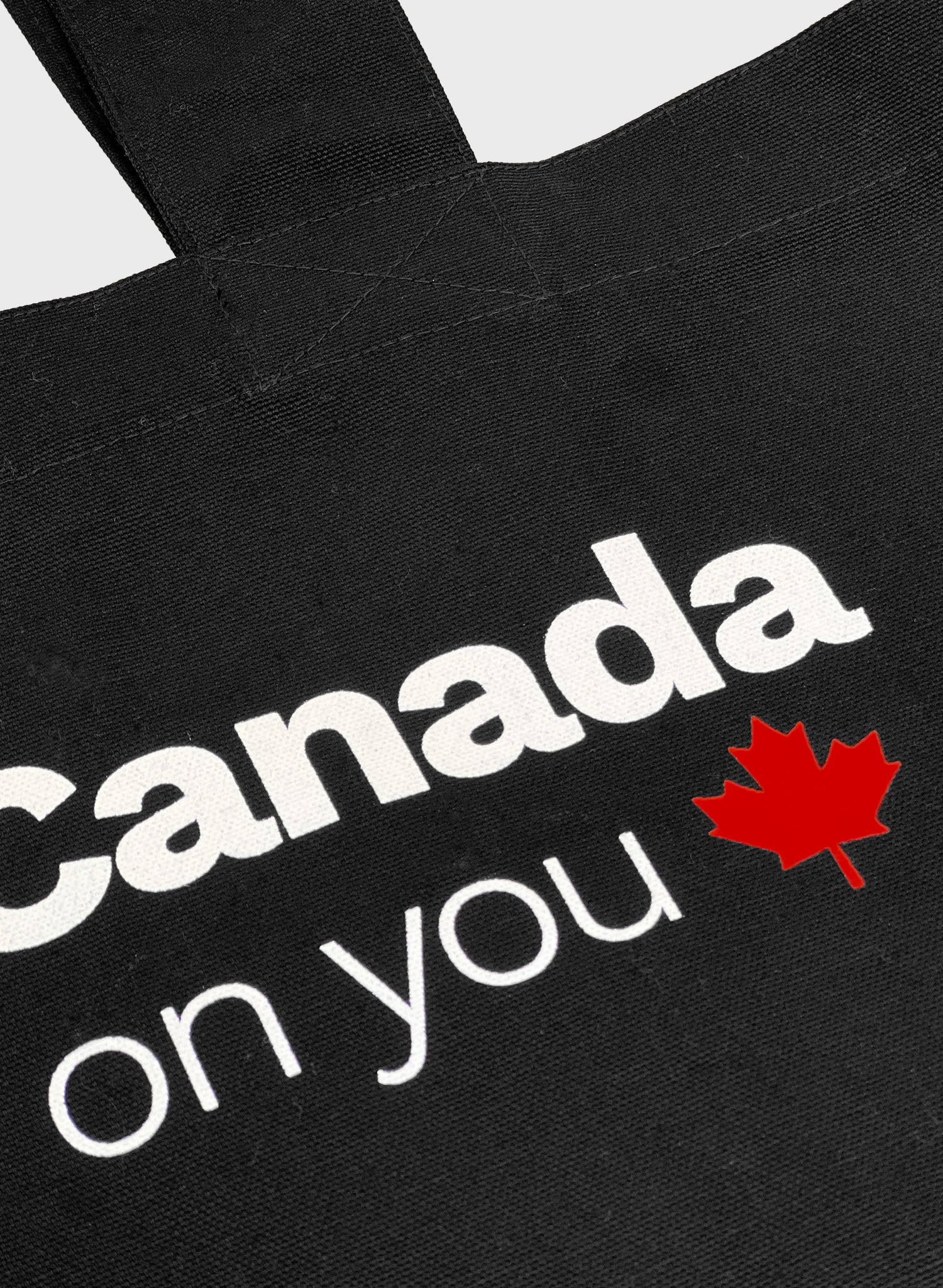 Made in canada tote bag for women in Black 