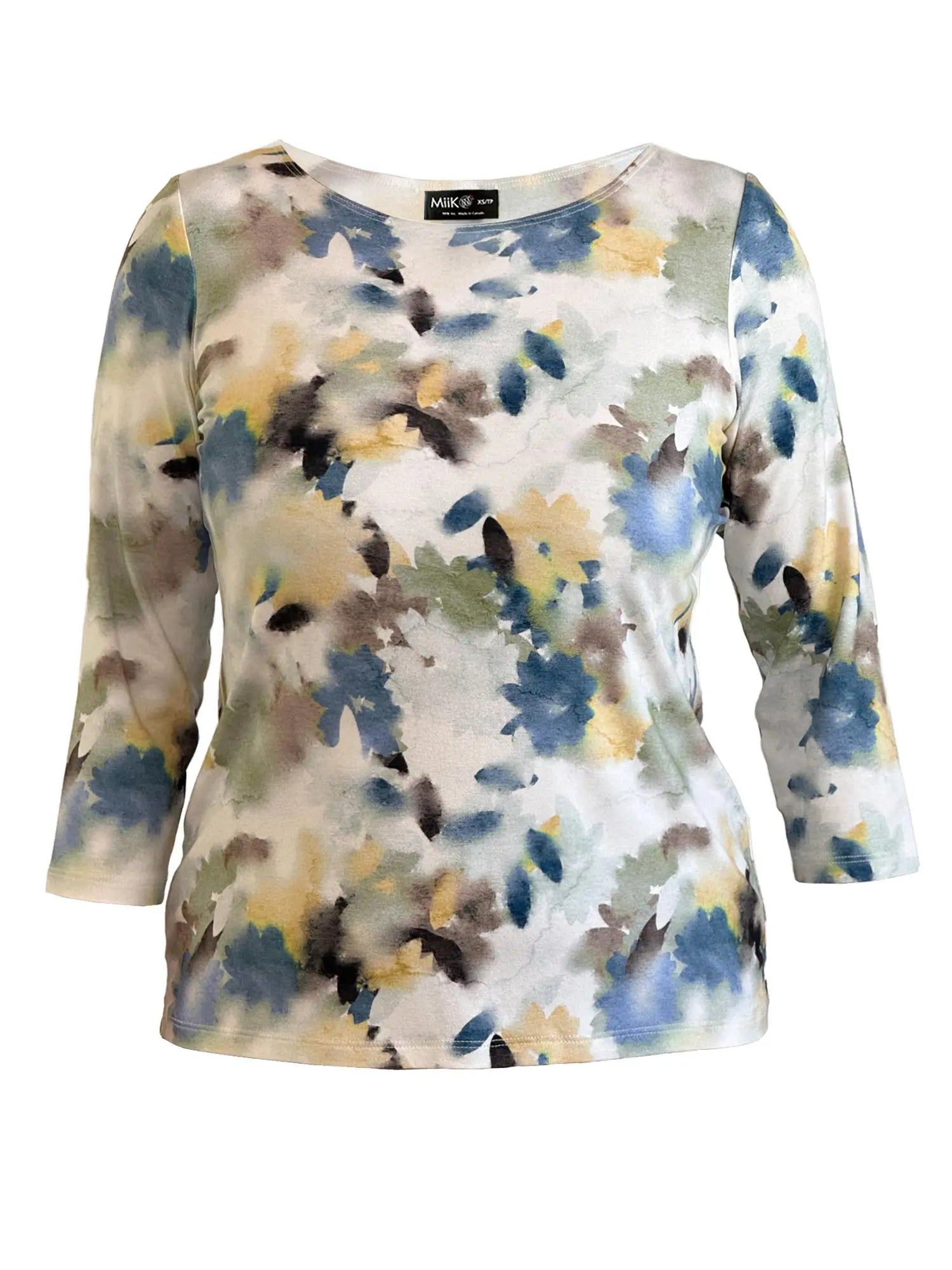 Mahala boatneck sleeve top for women in Morning dew 