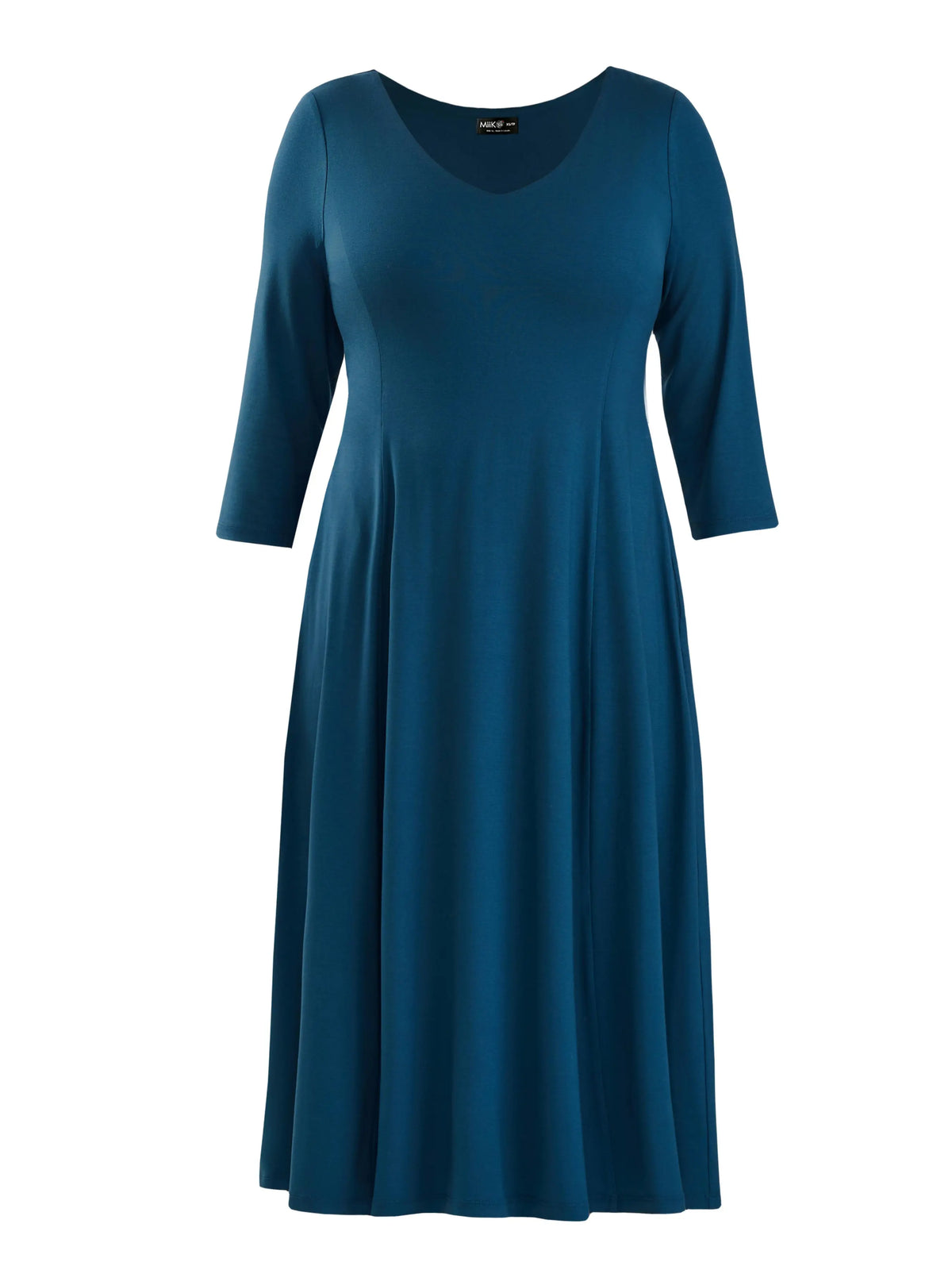 Marlena reversible v neck midi dress for women in Atlantic 