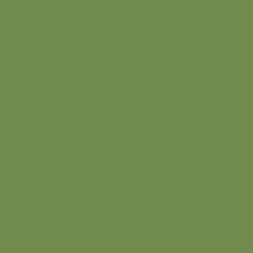 A swatch representing Miik's moss green fabric
