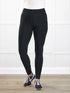 Tinsley mid rise fleece legging for women in Black 