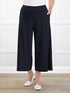 Valencia capri palazzo pocket pant for women in Black 