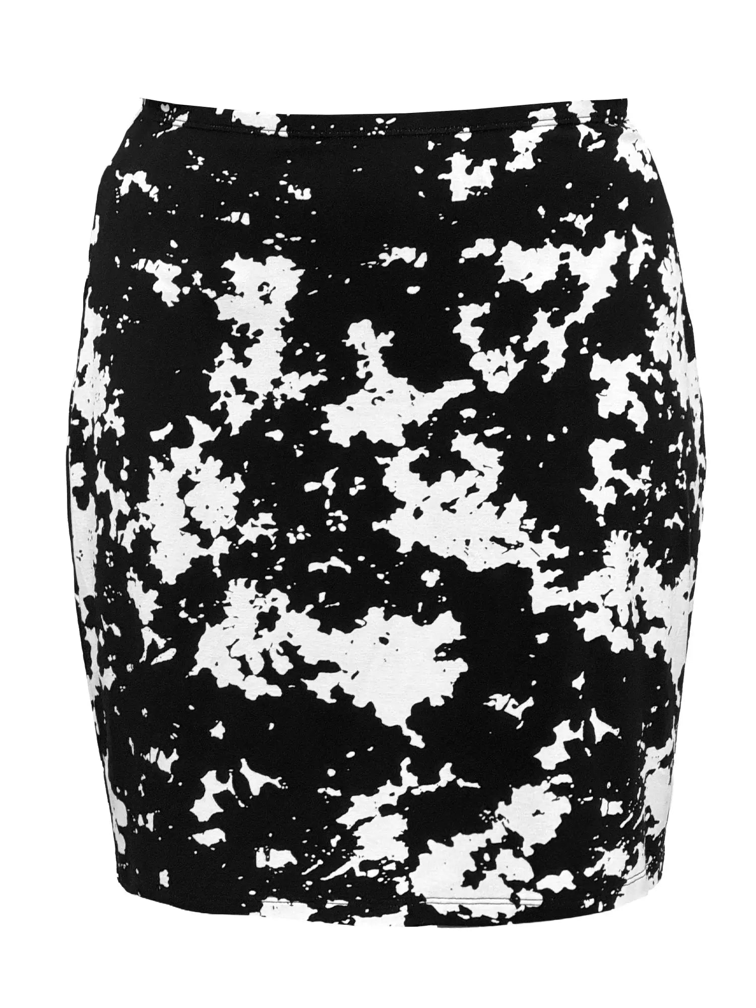 Vida pull on pencil skirt for women in Moo’d bloom 