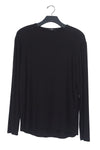 An off figure of Miik's Jamie round neck long-sleeve in black.