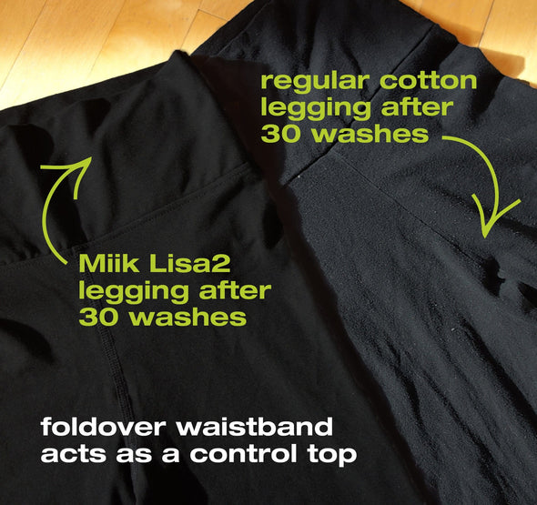 Lisa2 High-Waisted Legging  Sustainable, Canadian Made Clothing – Miik