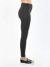 A side close-up image of Miik's Lucy legging in charcoal