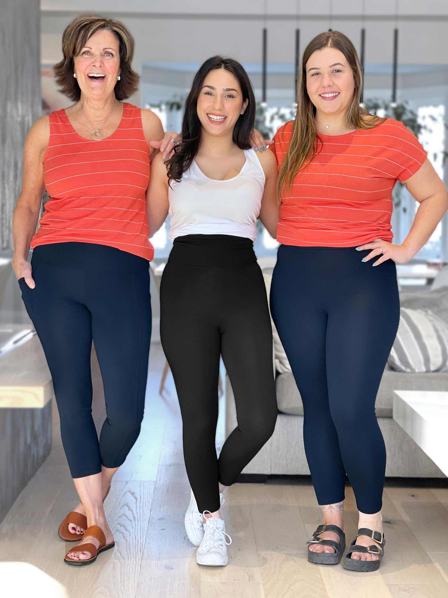 Seana high waisted pocket capri legging